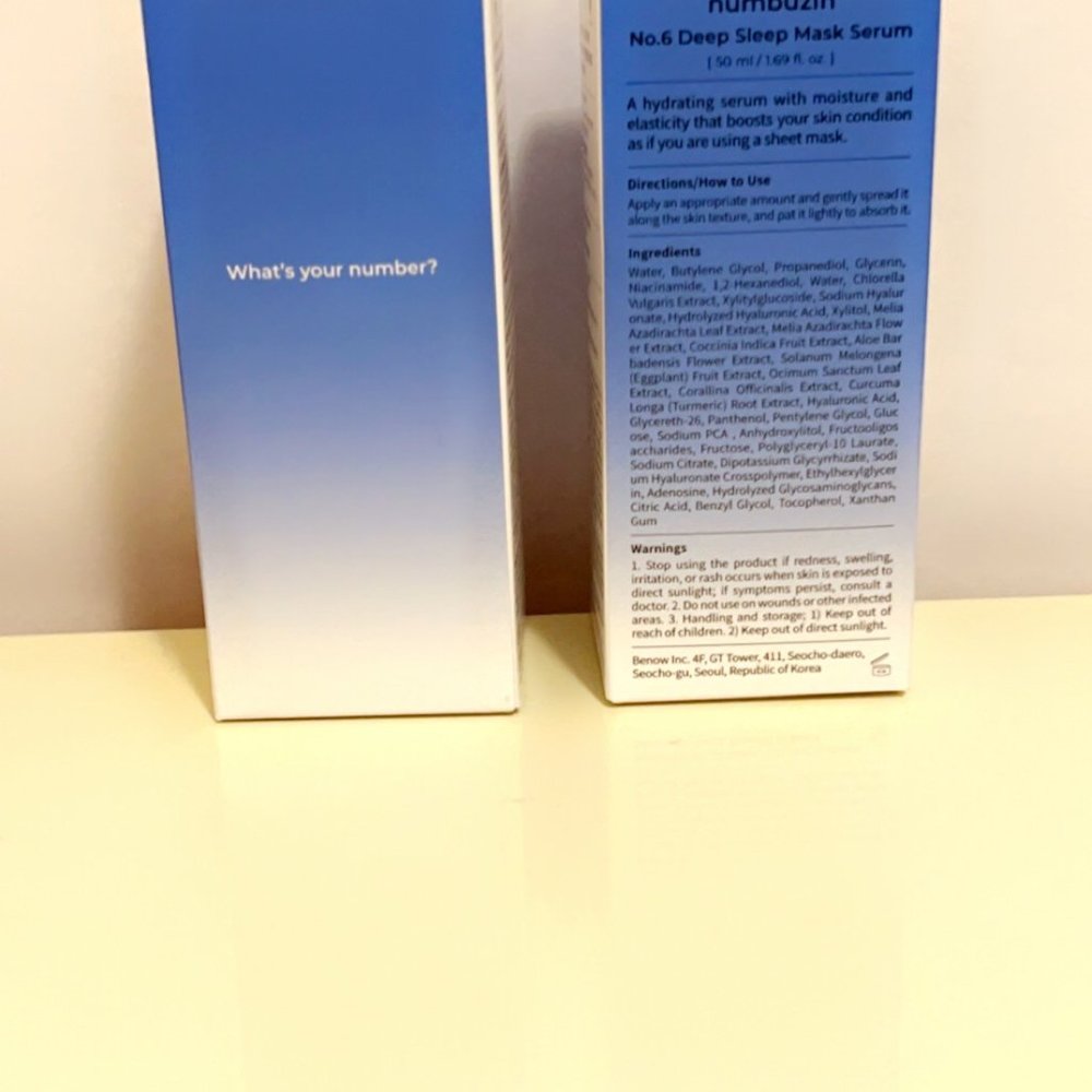 (1 Unit Count) numbuzin 6 Deep Sleep Mask Serum 1.69 fl oz - Picture 3 of 4